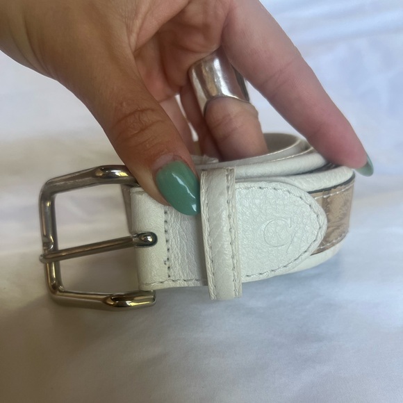 COACH White Belt - Picture 1 of 3